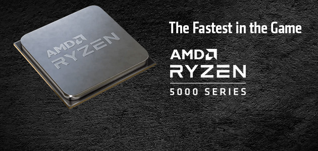 Серията процесори AMD Ryzen™ 5000 с новата “Zen 3”  архитектура са новите лидери в производителността в игрите и създаването на съдържание