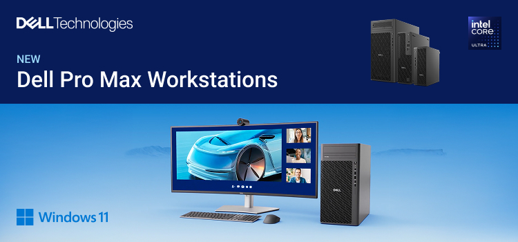 Работните станции Dell Pro Max вече са налични в ASBIS: AI мощност, компактен дизайн и устойчивост